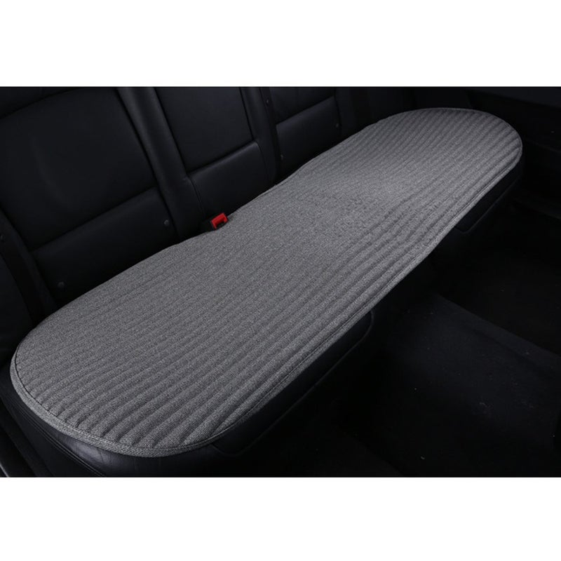 Suninbox Rear Car Seat Covers,Buckwheat Hulls Back Car Seat Covers,Ventilated Breathable Comfortable Car Cushion,Bottom Back Car Seat Protector [Gray Back Seat Cushion] - Image 1